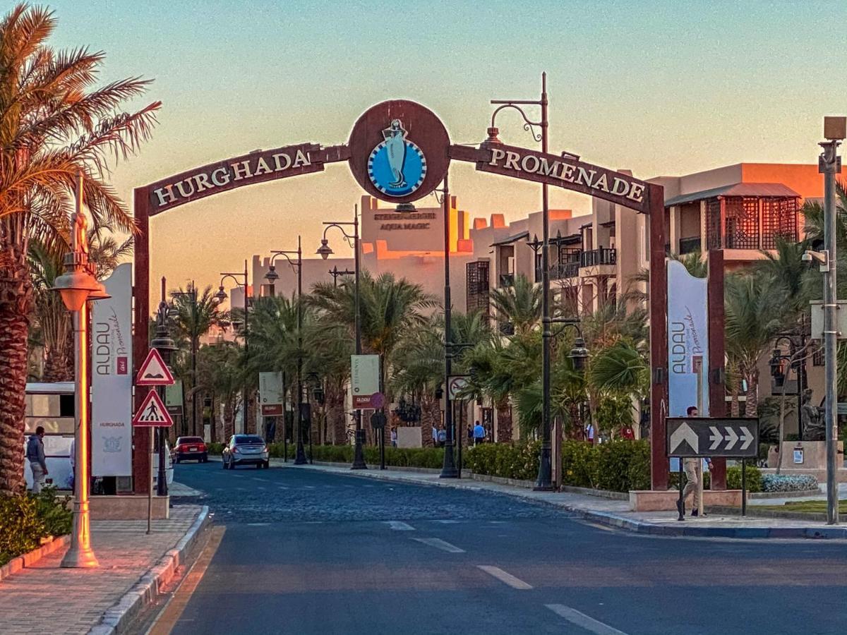The Touristic Promenade Apartment Hurghada Exterior photo